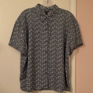 Eddie Bauer Womens Patterned Shirt